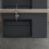 Umywalka nablatowa 90 Archi Grey Matt Rea (REA-U4304)