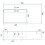 Umywalka nablatowa 90 Archi Grey Matt Rea (REA-U4304)