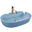 Umywalka nablatowa 60 Aura L. Blue Shiny Rea (REA-U6618)