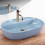 Umywalka nablatowa 60 Aura L. Blue Shiny Rea (REA-U6618)