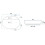 Umywalka nablatowa 60 Aura Brush Gold/White Rea (REA-U6900)