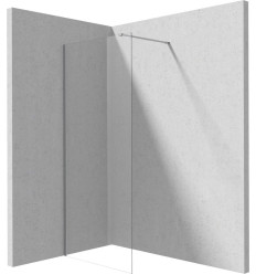 Ścianka prysznicowa walk-in 70 cm stal szczotkowana Prizma Deante (KTJ F37P)