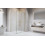 Kabina prysznicowa 150x70 Idea 8 Brushed Gold KDJ Radaway (10340770-99-01R + 10350703-01-01 + 10360070-01-01L)