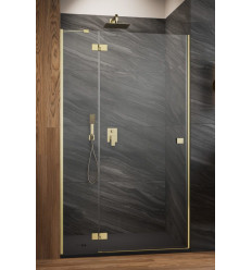 Drzwi prysznicowe 80 Essenza Brushed Gold DWJ Radaway (1385012-99-01L)