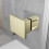 Drzwi prysznicowe 80 Essenza Brushed Gold DWJ Radaway (1385012-99-01R)