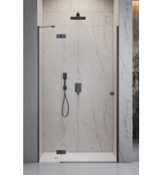 Drzwi prysznicowe 80 Essenza Brushed GunMetal DWJ Radaway (1385012-92-01L)