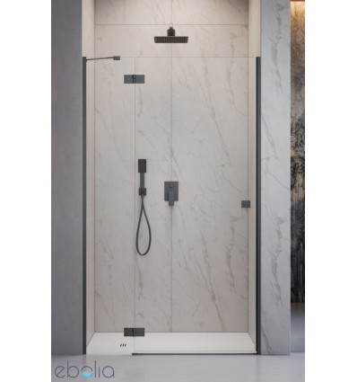 Drzwi prysznicowe 80 Essenza Brushed GunMetal DWJ Radaway (1385012-92-01L)