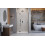 Drzwi prysznicowe 80 Essenza Brushed GunMetal DWJ Radaway (1385012-92-01L)