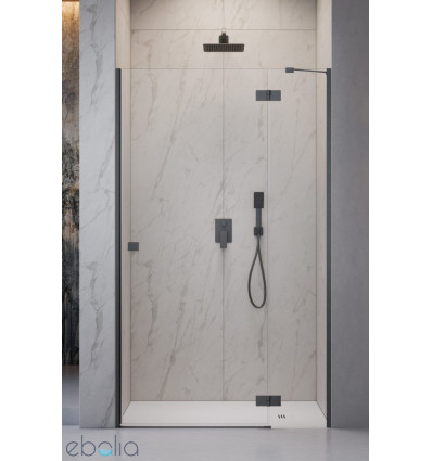 Drzwi prysznicowe 80 Essenza Brushed GunMetal DWJ Radaway (1385012-92-01R)