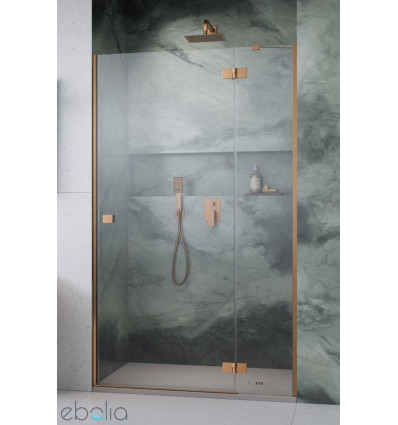 Drzwi prysznicowe 80 Essenza Brushed Copper DWJ Radaway (1385012-93-01R)