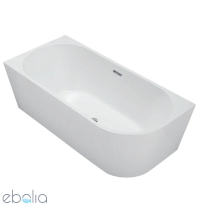 Wanna narożna 150x75 lewa z pokrywką chrom Avola Balneo (J0101010502-3)