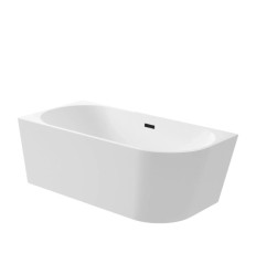 Wanna narożna 160x80 lewa z pokrywką black Avola Balneo (J0101030502-1)