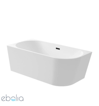 Wanna narożna 160x80 lewa z pokrywką black Avola Balneo (J0101030502-1)