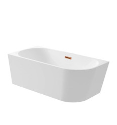 Wanna narożna 160x80 lewa z pokrywką miedzianą Avola Balneo (J0101060502-1)