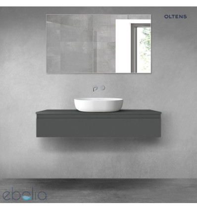 Szafka 120 cm podumywalkowa wisząca grafit mat Vernal Oltens (60012400)