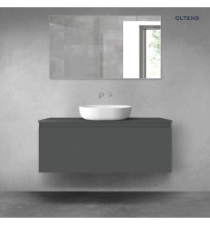 Szafka 120 cm podumywalkowa wisząca grafit mat Vernal Oltens (60016400)