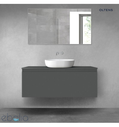 Szafka 120 cm podumywalkowa wisząca grafit mat Vernal Oltens (60016400)