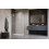 Kabina prysznicowa 80x70 Essenza Brushed Gold KDJ Radaway (1385043-99-01L + 1384048-01-01)