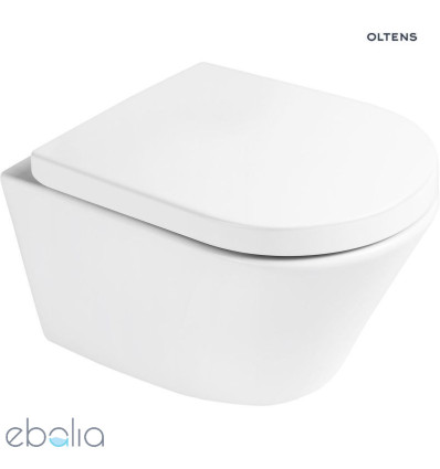 Miska WC wisząca PureRim SmartClean biały połysk Jog Stille Oltens (42528000)