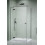Kabina prysznicowa 80x70 Essenza Brushed GunMetal KDJ Radaway (1385043-92-01L + 1384048-01-01)