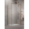 Kabina prysznicowa 90x70 Essenza Brushed Copper KDJ Radaway (1385044-93-01R + 1384048-01-01)