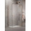 Kabina prysznicowa 100x70 Essenza Brushed Copper KDJ Radaway (1385040-93-01R + 1384048-01-01)