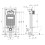 Zestaw WC podtynkowy 6 w 1 chrom Boro Deante (CMOS6SPW)