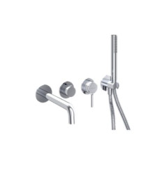 Zestaw wannowo-prysznicowy Delta Pi chrom Excellent (AREX.1243CR + AREX.1240CR + AREX.1241CR + AREX.SH.023CR)