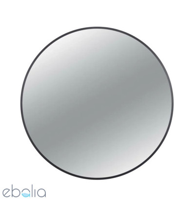 Lustro okrągłe 60cm Corina black Balneo (L0101010503-1)