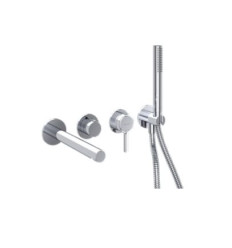 Zestaw wannowo-prysznicowy Pi chrom Excellent (AREX.1242CR + AREX.1240CR + AREX.1241CR + AREX.SH.023CR)