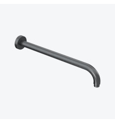 Ramię prysznicowe ścienne 40 cm okrągłe grafit szczotkowany Excellent (AREX.3140AB)