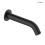 Zestaw wannowo-prysznicowy podtynkowy czarny mat Rann Oltens (36632300)