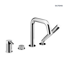 Bateria wannowo-prysznicowa 4 otworowa chrom Rann Oltens (34205100)
