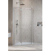 Kabina pięciokątna 80x80 Essenza Brushed Nickel PTJ Radaway (1385010-91-01L + 1385049-01-01)