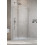 Kabina pięciokątna 80x80 Essenza Brushed Nickel PTJ Radaway (1385010-91-01L + 1385049-01-01)