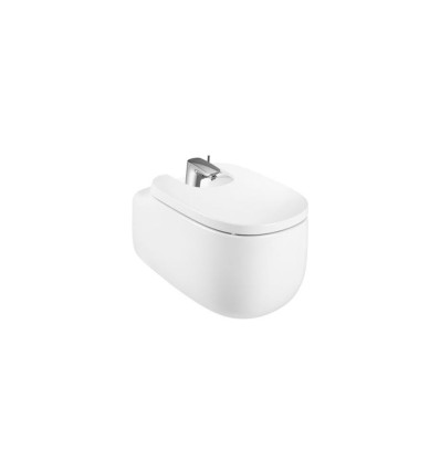 Bidet podwieszany 580MM z otworami pod pokrywę bidetową Beyond Roca (A3570B6000)