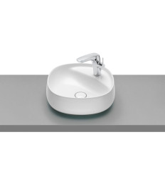 Umywalka nablatowa 455x455x160MM FINECERAMIC ®, Supraglaze® Beyond Roca (A3270B9S00)