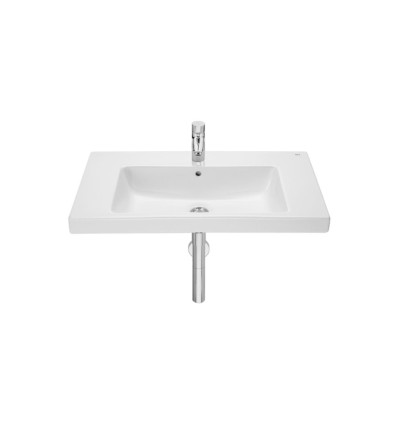 Umywalka ścienna 80x46 cm Supraglaze® Gap Roca (A3270M0S00)