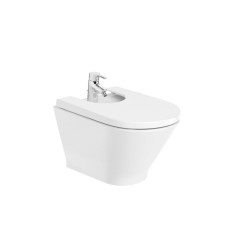 ROUND Bidet podwieszany (ukryte mocowania) Supraglaze® Gap Roca (A3570N6S00)