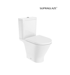 Miska WC do kompaktu Rimless 65,5 cm o/podwójny Supraglaze® Gap Roca (A3420N8S00)