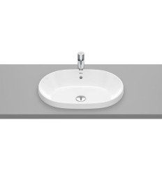 Umywalka blatowa owalna 55x39 cm, z przelewem, Supraglaze® GAP Roca (A3270Y5S00)