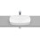 UMYWALKA 550x370 H75mm FINECERAMIC®, Supraglaze® INSPIRA - MAXICLEAN Roca (A327504S00)