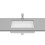 UMYWALKA PODBLATOWA 540x320 mm FINECERAMIC ®, Supraglaze® INSPIRA - MAXICLEAN Roca (A327535S00)