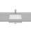 UMYWALKA PODBLATOWA 430x320 mm FINECERAMIC ®, Supraglaze® INSPIRA - MAXICLEAN Roca (A327536S00)