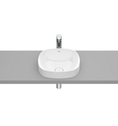 Umywalka 370x370 H75 FINECERAMIC ® BIAŁY MAT INSPIRA COLORS Roca (A32750R620)