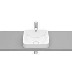 Umywalka 37x37 H75 FINECERAMIC® BIAŁY MAT INSPIRA COLORS Roca (A32753R620)