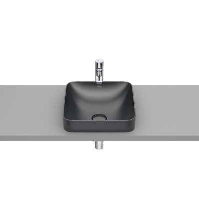 Umywalka 370x370 H75 FINECERAMIC ® ONYX INSPIRA COLORS Roca (A32753R640)