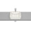 Umywalka 370x370 H75 FINECERAMIC ® BEŻ INSPIRA COLORS Roca (A32753R650)