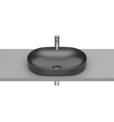 Umywalka 550x370 H75 FINECERAMIC ® ONYX INSPIRA COLORS Roca (A327527640)