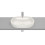 Umywalka 550x370 H75 FINECERAMIC ® BEŻ INSPIRA COLORS Roca (A327527650)
